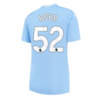 Manchester City Oscar Bobb #52 Heimtrikot Frauen 2023-24 Kurzarm